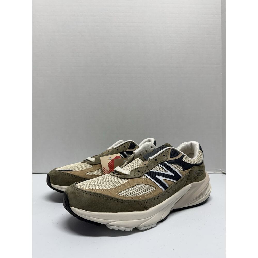 New Balance 990v6 Made in USA Dark Camo Teddy Santis U990WO6 Size 9 Brown Mesh